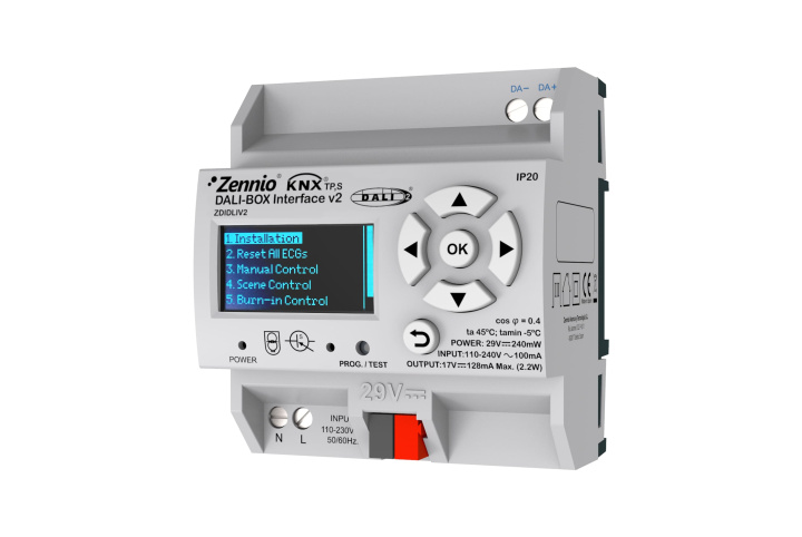 Zennio DALIBOX Interface 64/32 ZDIDLIV2