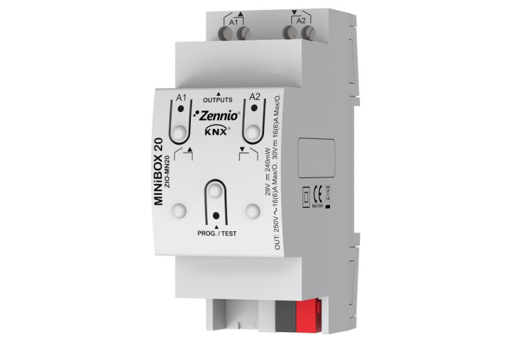 Zennio MINiBOX 20  Actionneur 2 sorties KNX -  ZIO-MN20