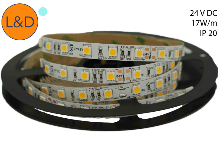 Ruban LED Blanc froid IP20 14W/m